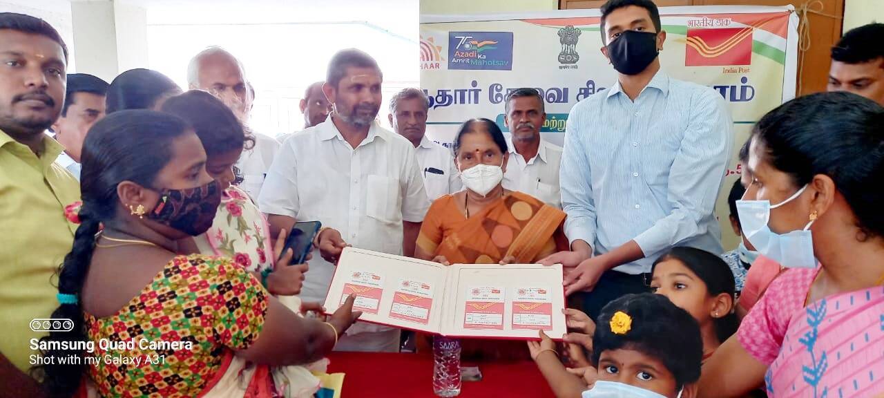 மொடக்குறிச்சியில் சிறப்பு செல்வமகள் சேமிப்பு திட்ட முகாம்... பாஜக எம்எல்ஏ சரஸ்வதி தொடங்கி வைத்தார்!